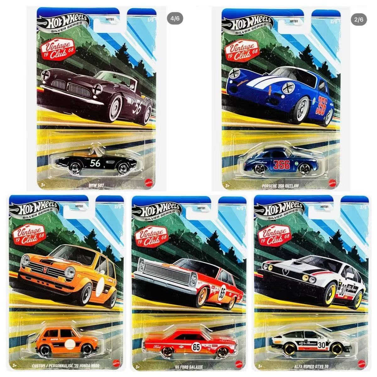 Model Kit Alfa Romeo - Carro Hot Wheels Original Retro Club
