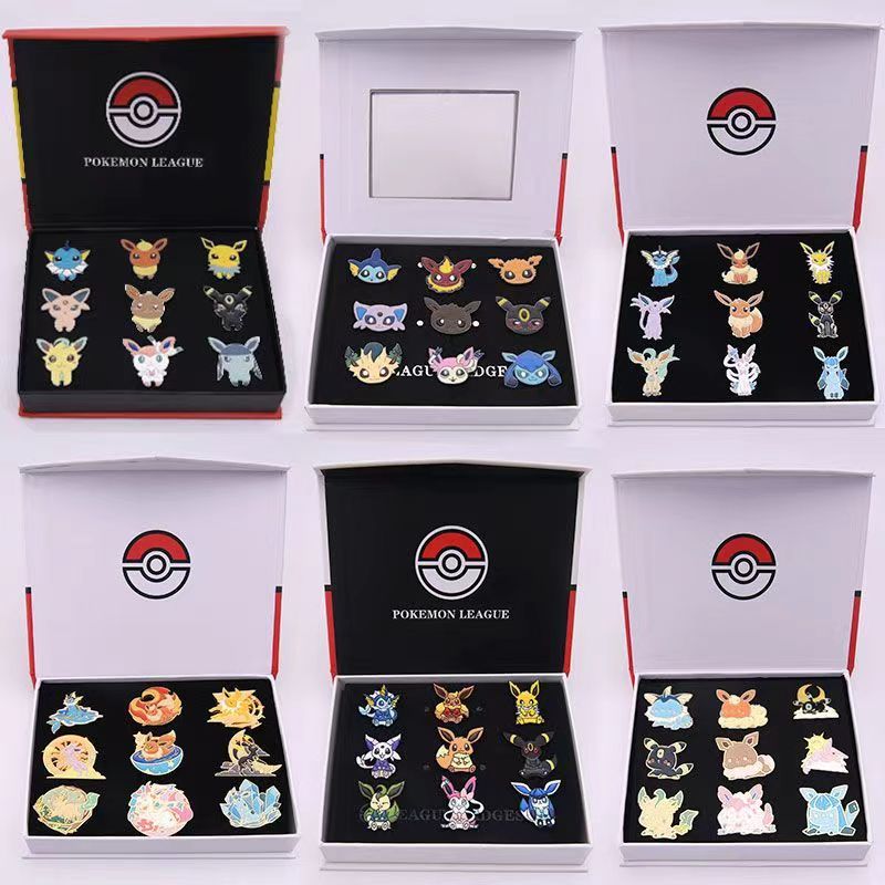 Model Kit Umbreon - Pokémon Eeveelution Pins Coleção Broches, Eeveelution
