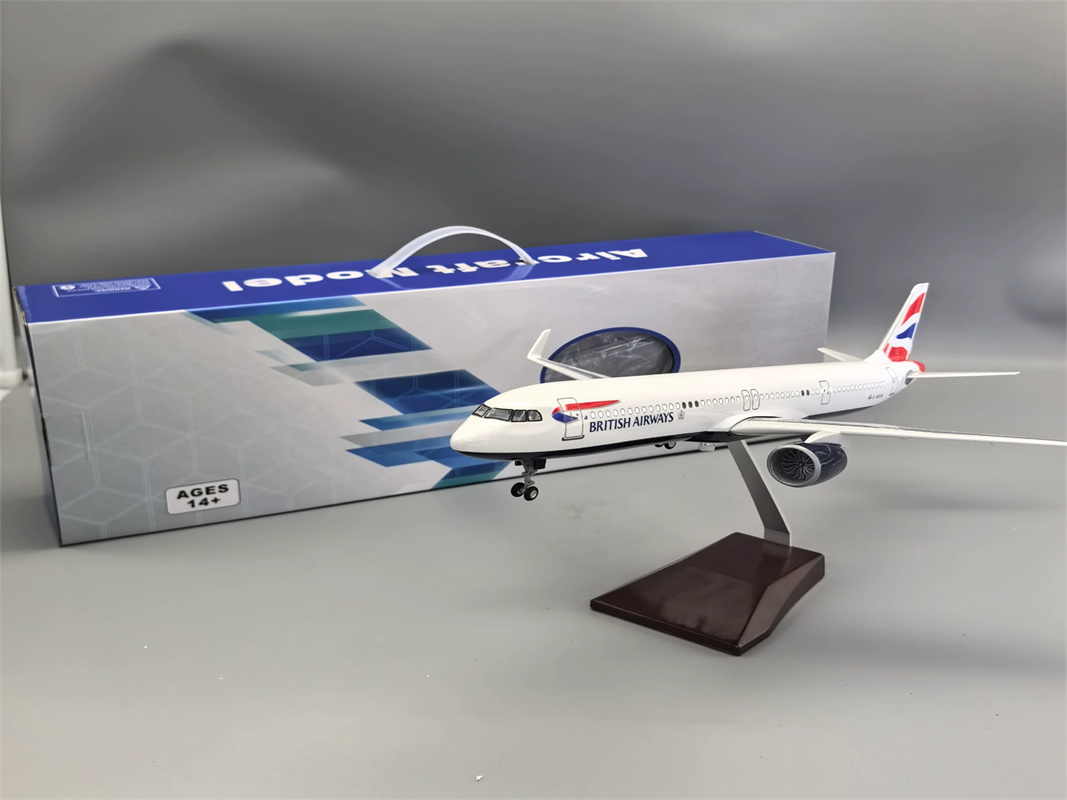 Model Kit Store - Avião de resina escala 1/100 321neo