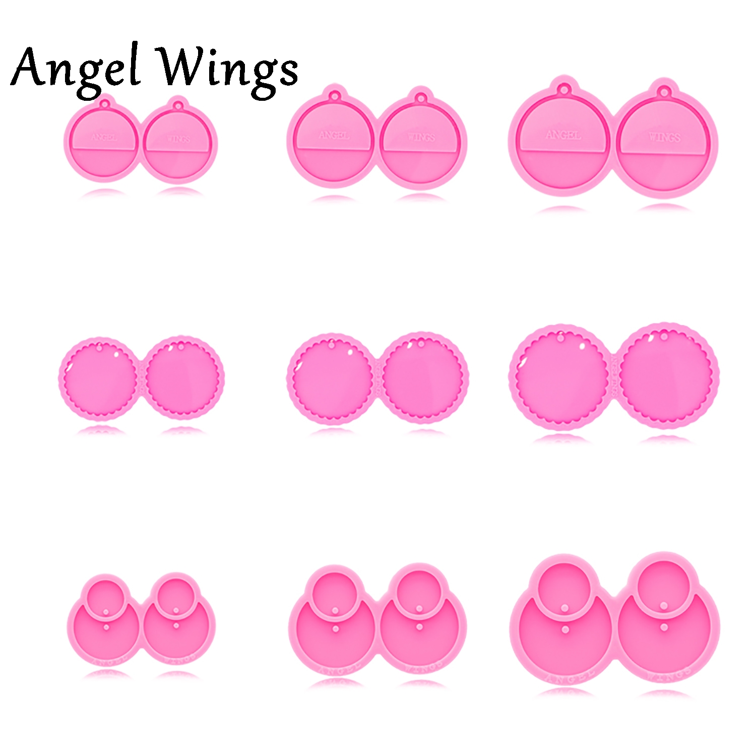 Model Kit Varnish - DY0429 Brinco de vieira/semicírculo/conchas Brinco Moldes