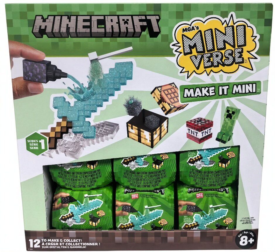 Model Kit Hobby - MGA Miniverse Minecraft Make It Mini