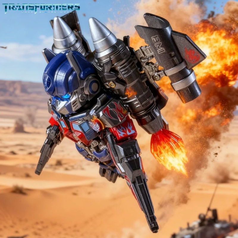 Model Kit Optimus Prime - Blocos de Montagem Transformers Optimus Prime