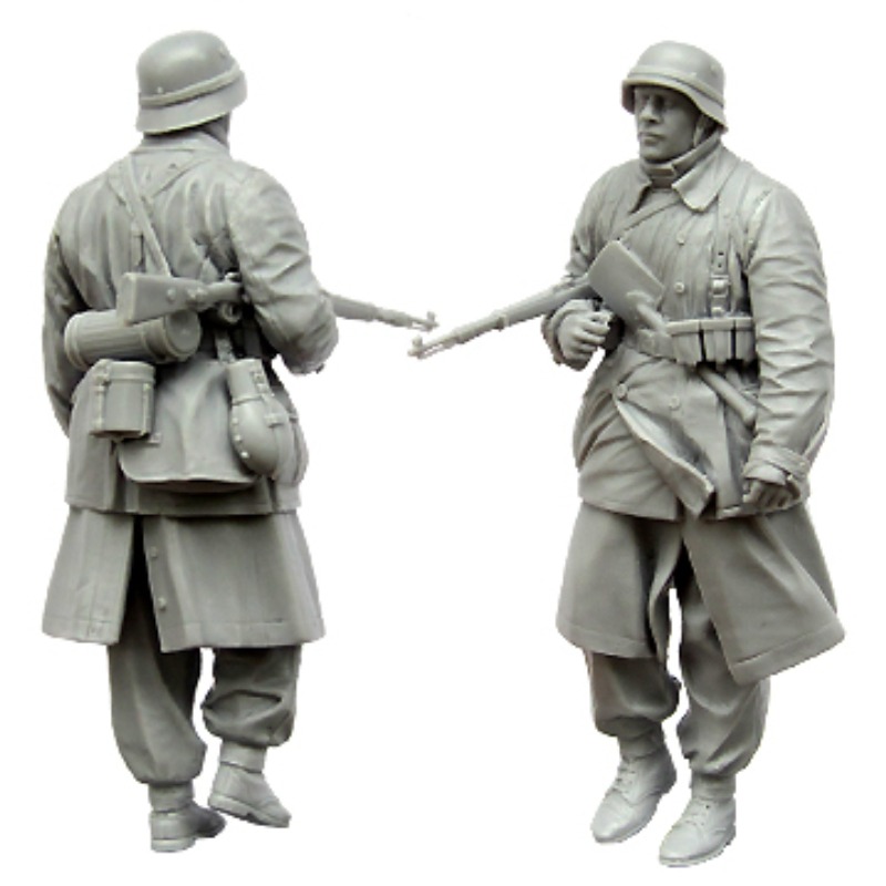 Model Kit Horse - Figura de resina em escala 1/35,
