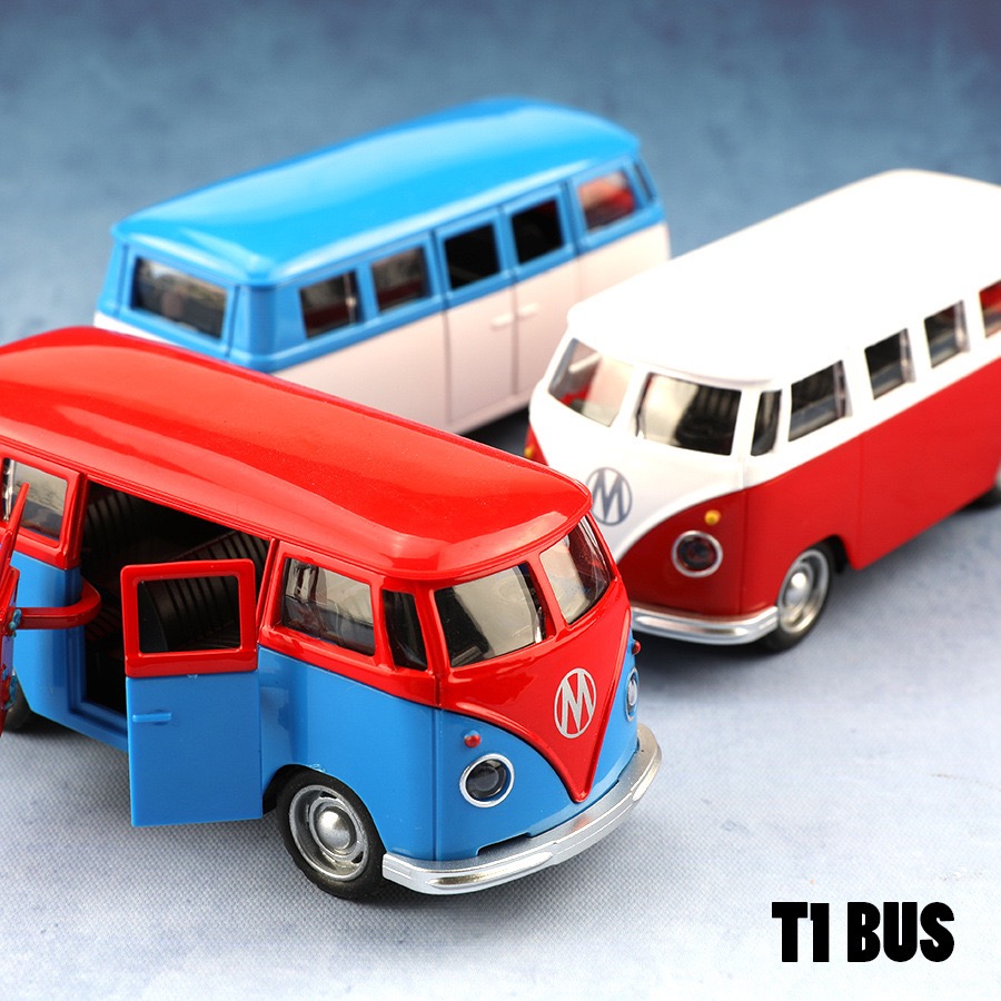 Model Kit Volkswagen - 1:38 liga diecast volkswagen t1 vintage