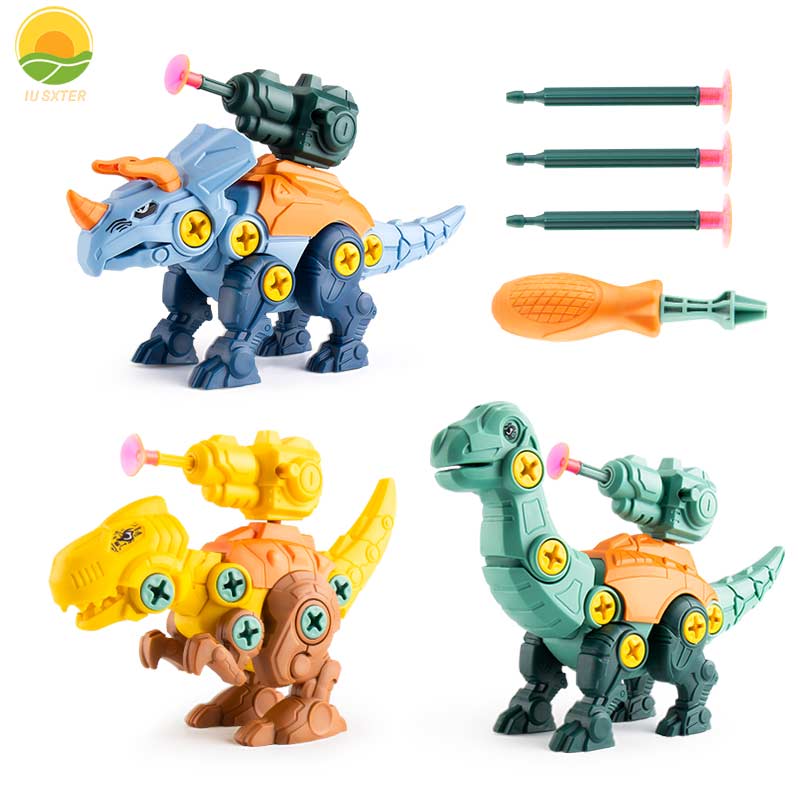 Model Kit Dinosaur Bandai - Crianças dinossauros montar construtor modelo conjunto