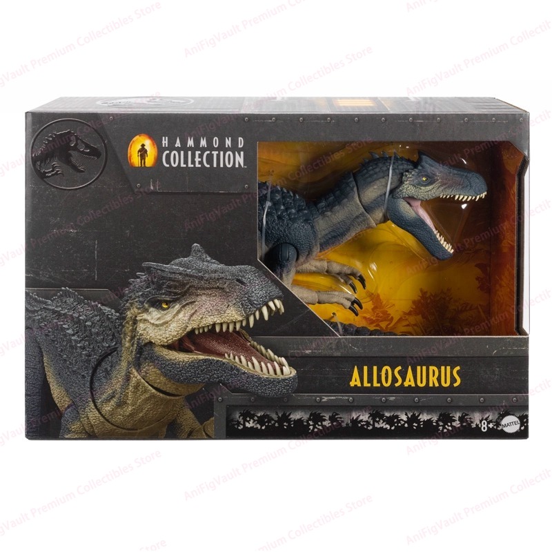 Model Kit Dinosaur Bandai - Coleção Jurassic Hammond: Dragão Selvagem Allosaurus,