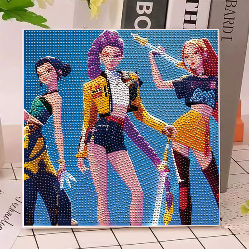 Model Kit Toy - Kit de Pintura Diamante 5D Completo