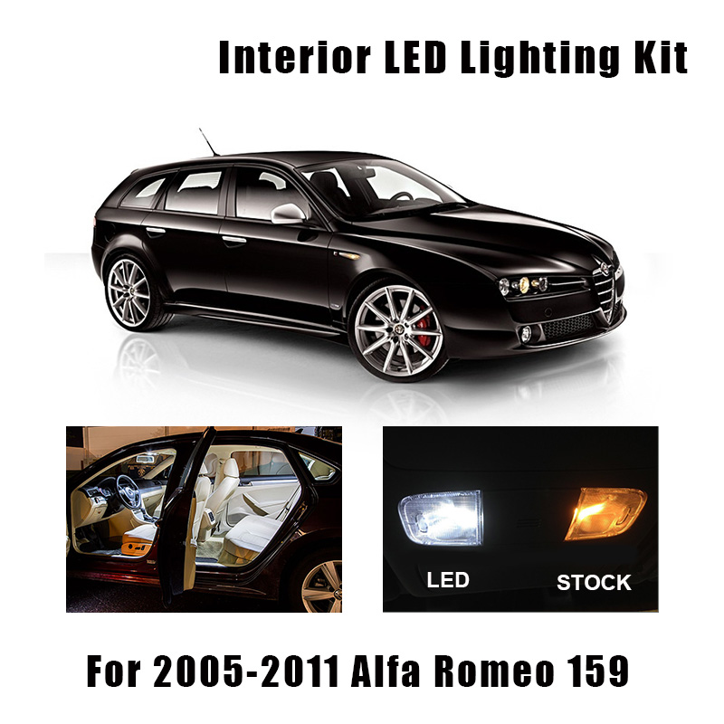 Model Kit Alfa Romeo - Kit de luzes led canbus para