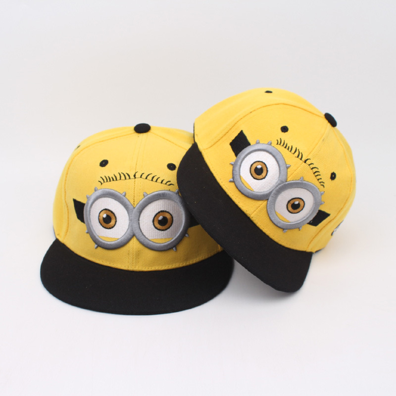 Model Kit Girl - Boné de Beisebol Minions Ajustável, Boné