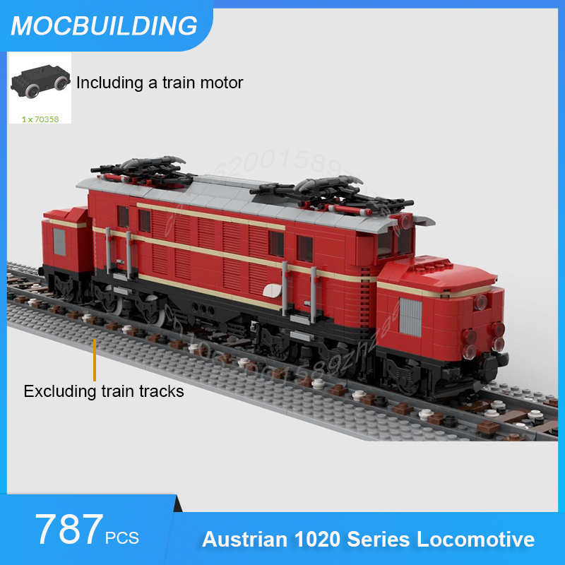 Model Kit Train - Moc blocos de construção austríaco 1020