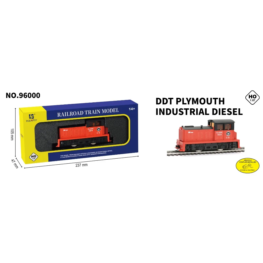 Model Kit Train - Conjuntos de locomotivas em escala HO