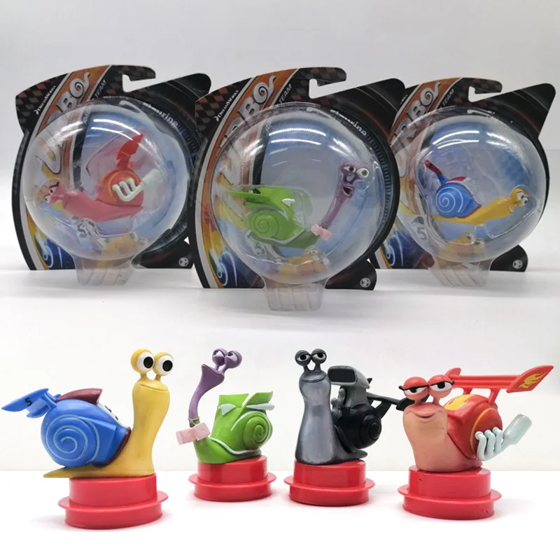 Model Kit Dinosaur Bandai - Turbos de corrida caracóis boneca modelo