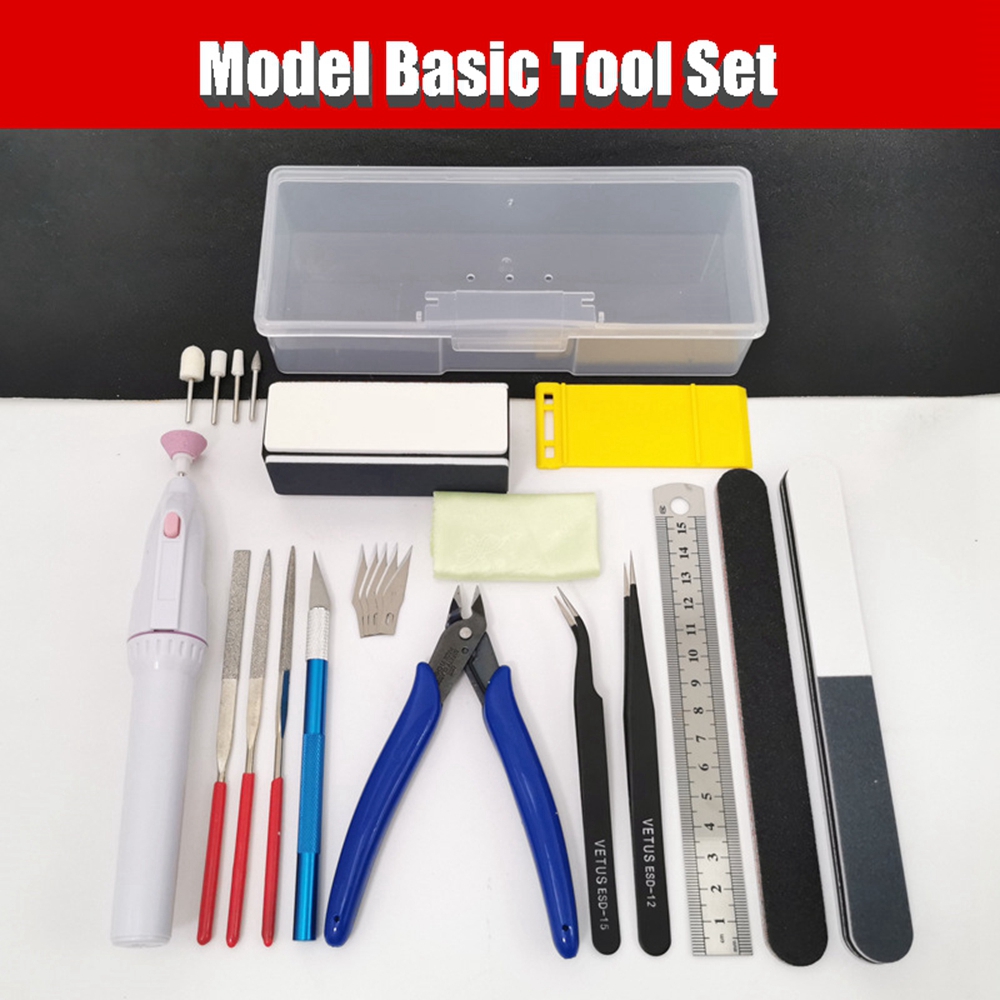 Model Kit Tool Set - Modelo de ferramentas básicas para artesanato,