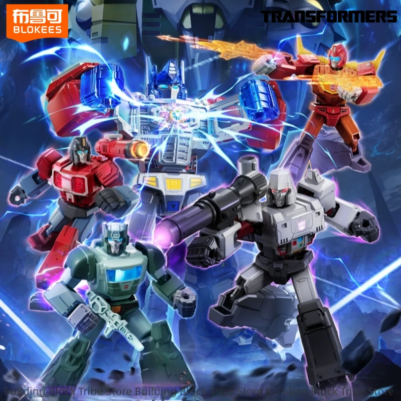 Model Kit Optimus Prime - BLOKEES Transformers Blocos de Montar Versão