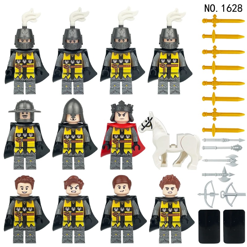 Cavaleiro medieval de Roma, bl - Model Kit Horse avaliação e preço