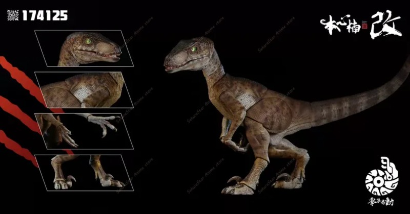 【Em estoque】Nanmu Studio Rapto - Model Kit Dinosaur Bandai avaliação e preço