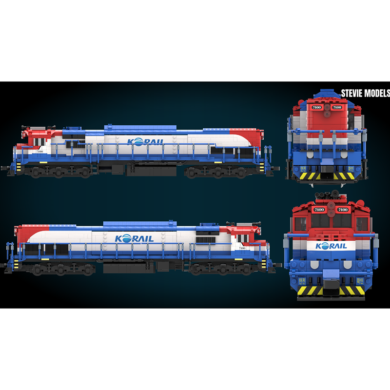 Modelo de Trem em Blocos de Mo - Model Kit Train avaliação e preço