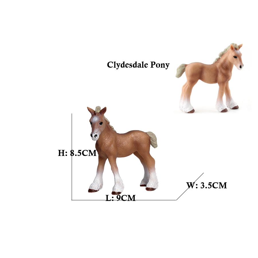 Figurinhas de cavalo plástico  - Model Kit Horse avaliação e preço