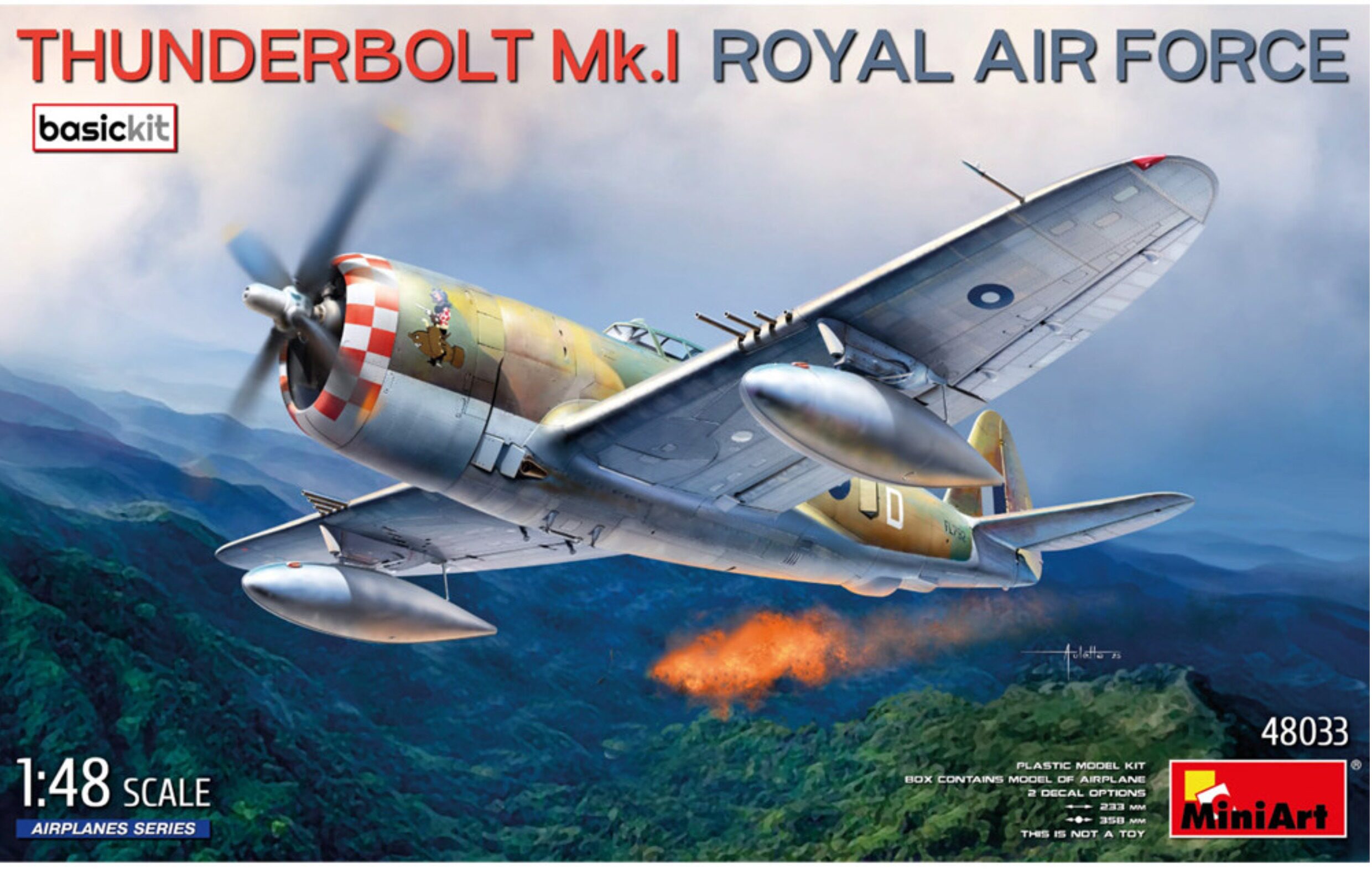 MiniArt 48033 1/48 RAF Thunder - Model Kit Hobby avaliação e preço