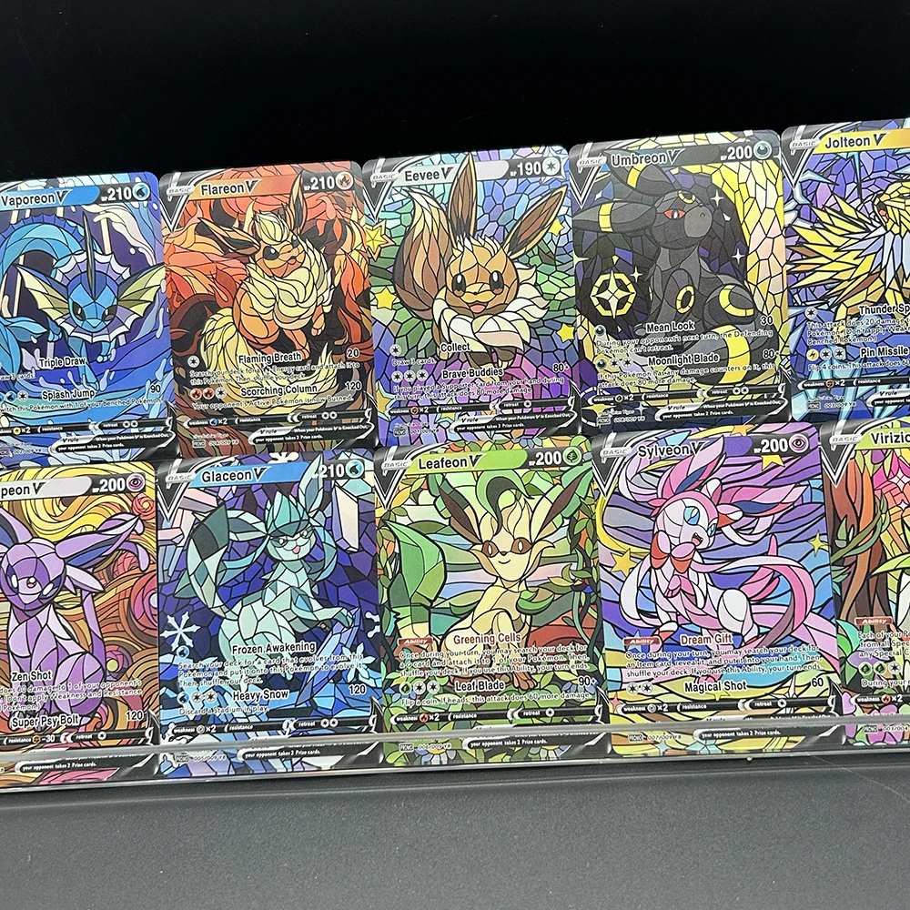 10 Peças/conjunto DIY PTCG Eev - Model Kit Umbreon avaliação e preço
