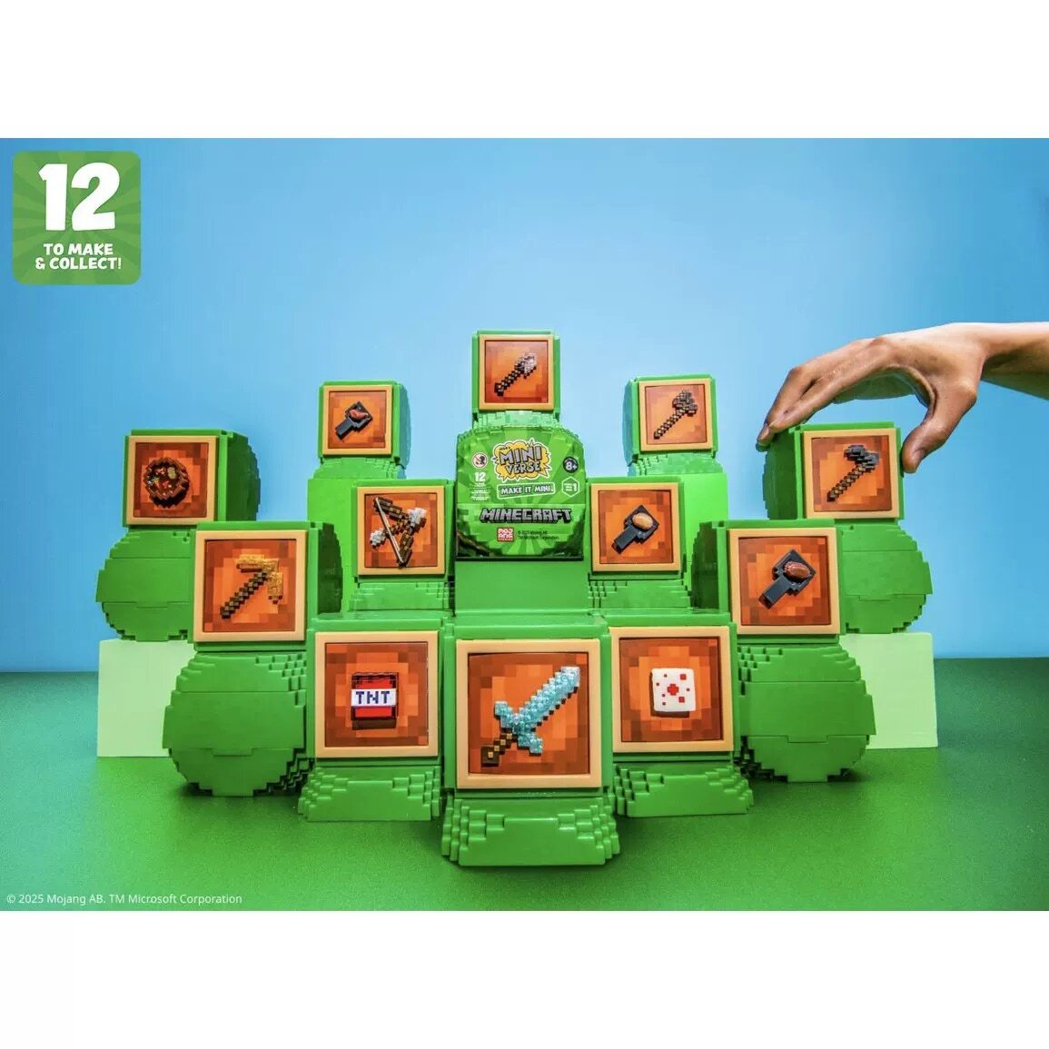 MGA Miniverse Minecraft Make I - Model Kit Hobby avaliação e preço