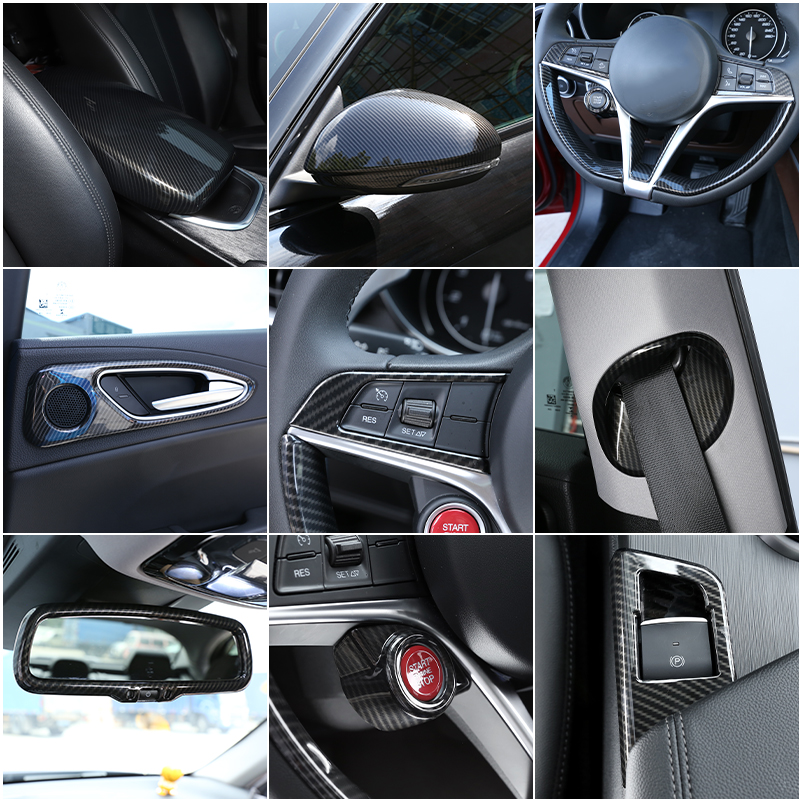 ABS Kit Interior De Fibra De C - Model Kit Alfa Romeo avaliação e preço