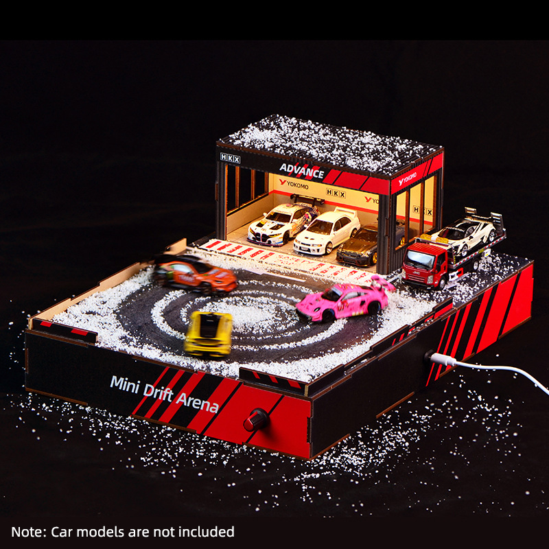 Diorama de Pista de Drift DIY  - Model Kit Toy avaliação e preço