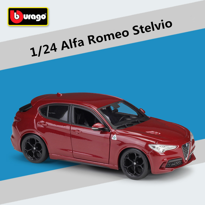 Bburago 1:24 alfa romeo stelvi - Model Kit Alfa Romeo avaliação e preço
