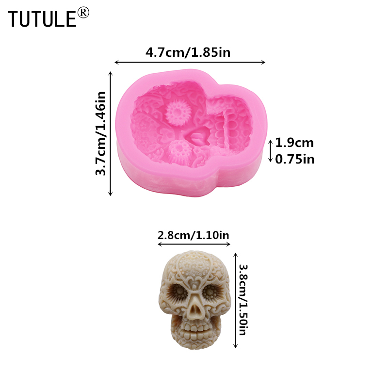 Molde de resina de caveira, jo - Model Kit Varnish avaliação e preço