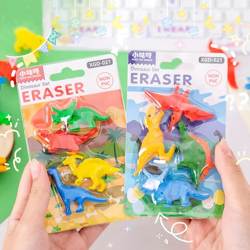 Conjunto de 4 Borrachas Criati - Model Kit Dinosaur Bandai avaliação e preço