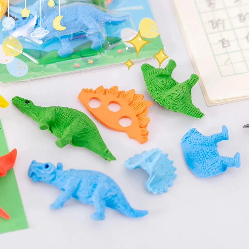 Conjunto de 4 Borrachas Criati - Model Kit Dinosaur Bandai avaliação e preço