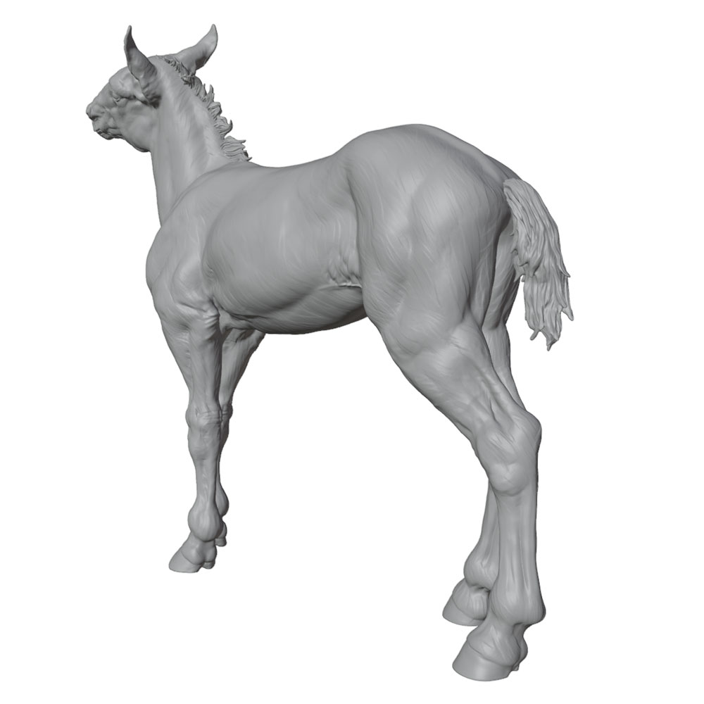 Estátua de Cavalo em Resina co - Model Kit Horse avaliação e preço
