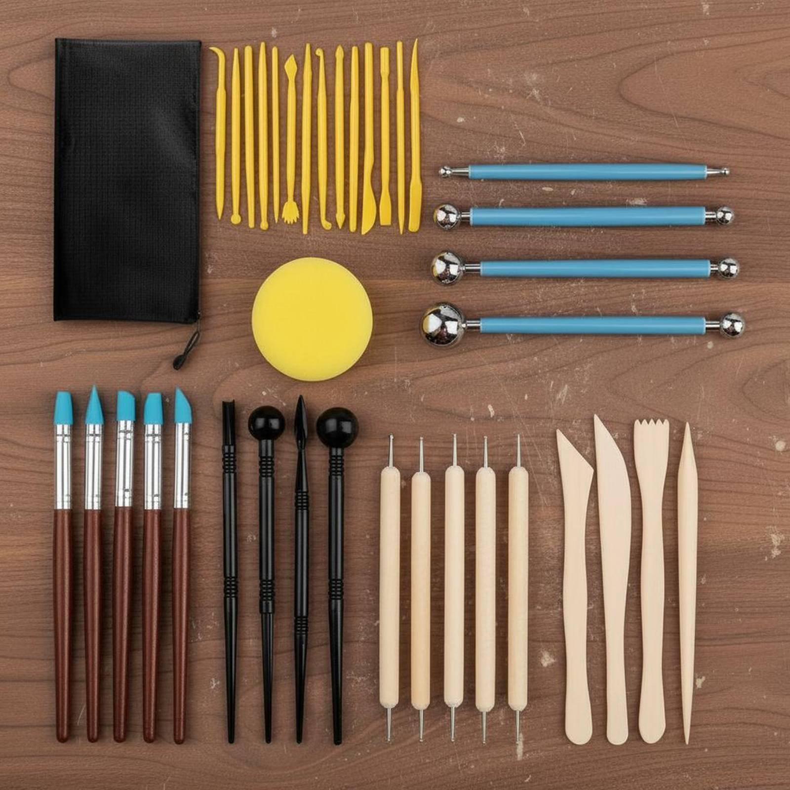 Kit de Modelagem em Argila com - Model Kit Tool Set avaliação e preço
