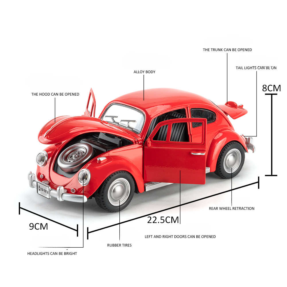 1:18 1955 volkswagen beetle cl - Model Kit Volkswagen avaliação e preço