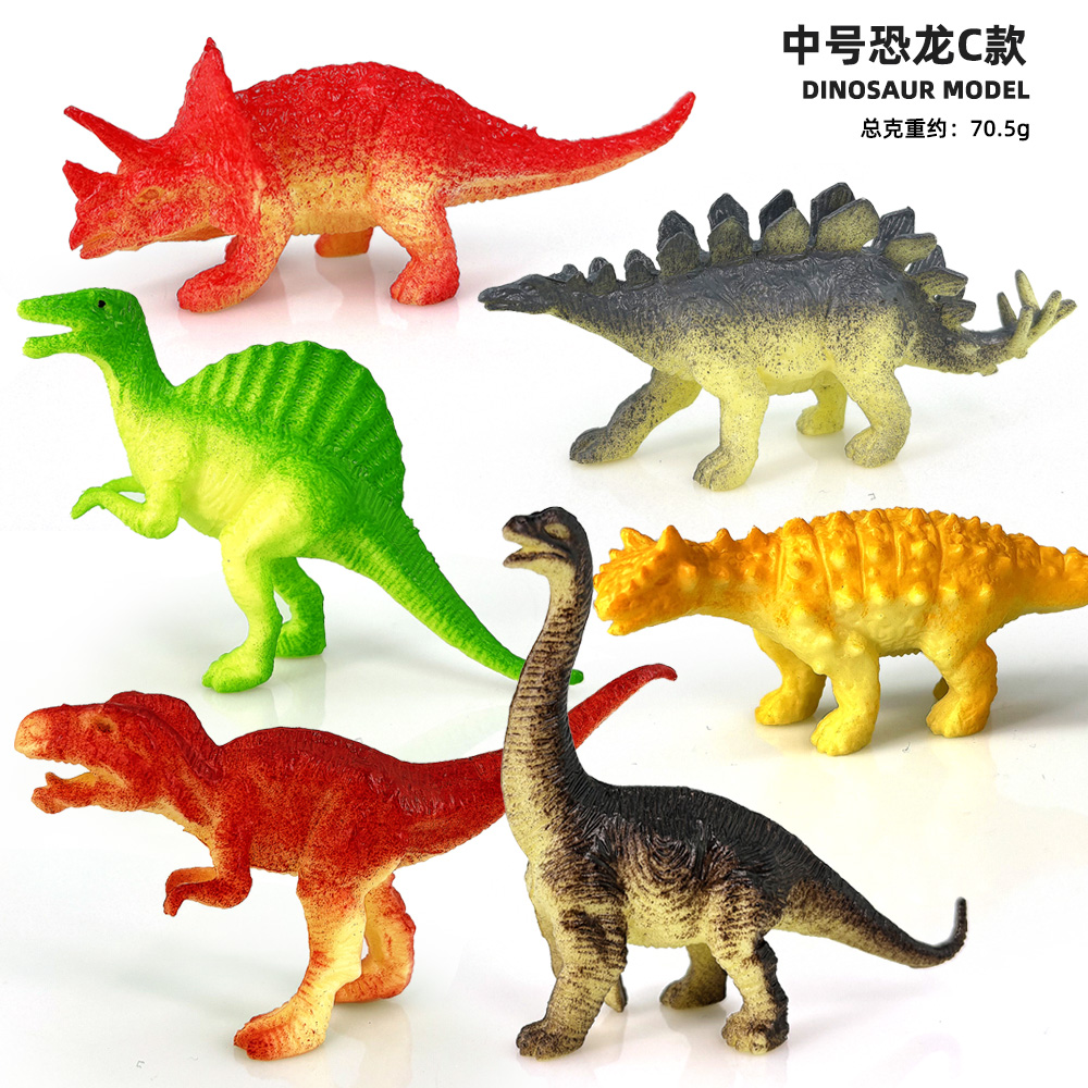 6 pçs/set dinossauro brinquedo - Model Kit Dinosaur Bandai avaliação e preço