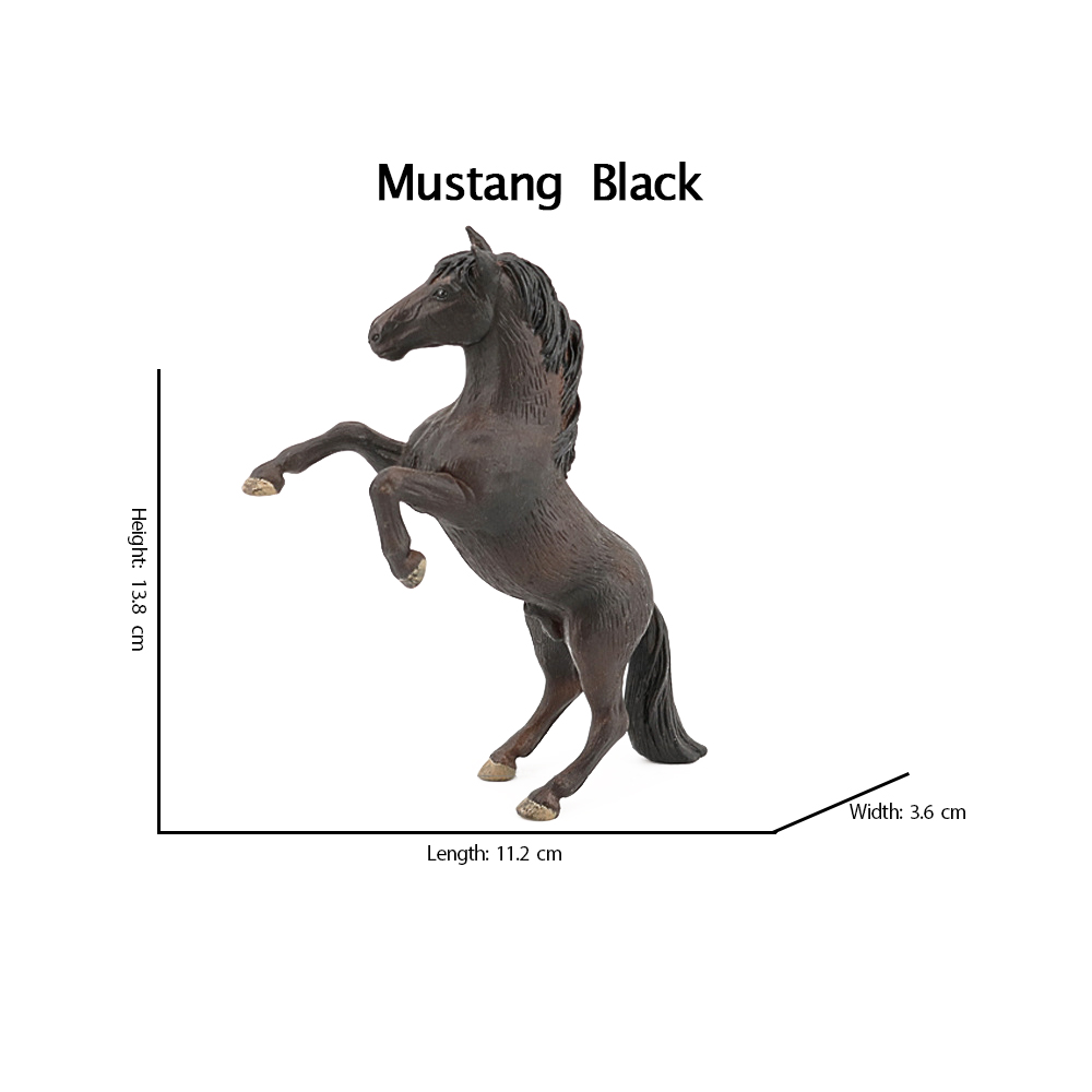 Estatueta de cavalo de plástic - Model Kit Horse avaliação e preço