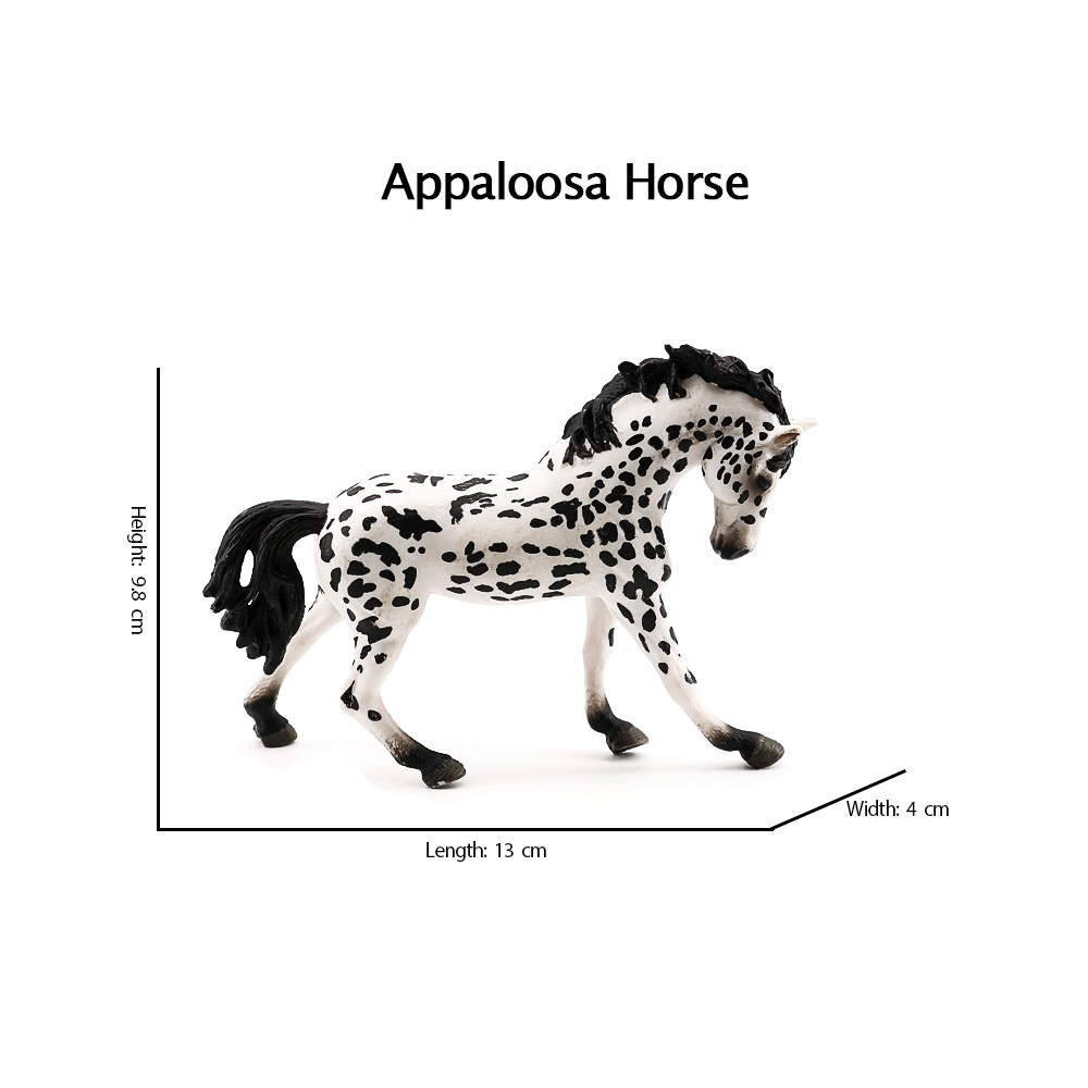 Estatueta de cavalo de plástic - Model Kit Horse avaliação e preço