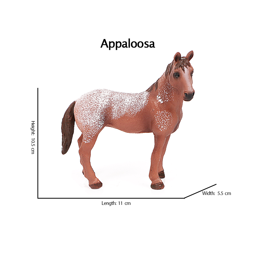 Estatueta de cavalo de plástic - Model Kit Horse avaliação e preço