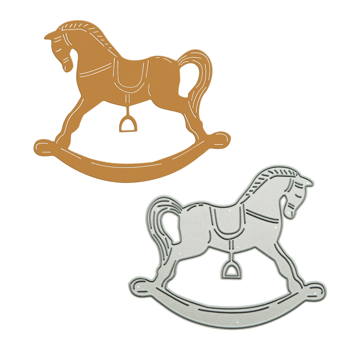 Corte de metal dados scrapbook - Model Kit Horse avaliação e preço