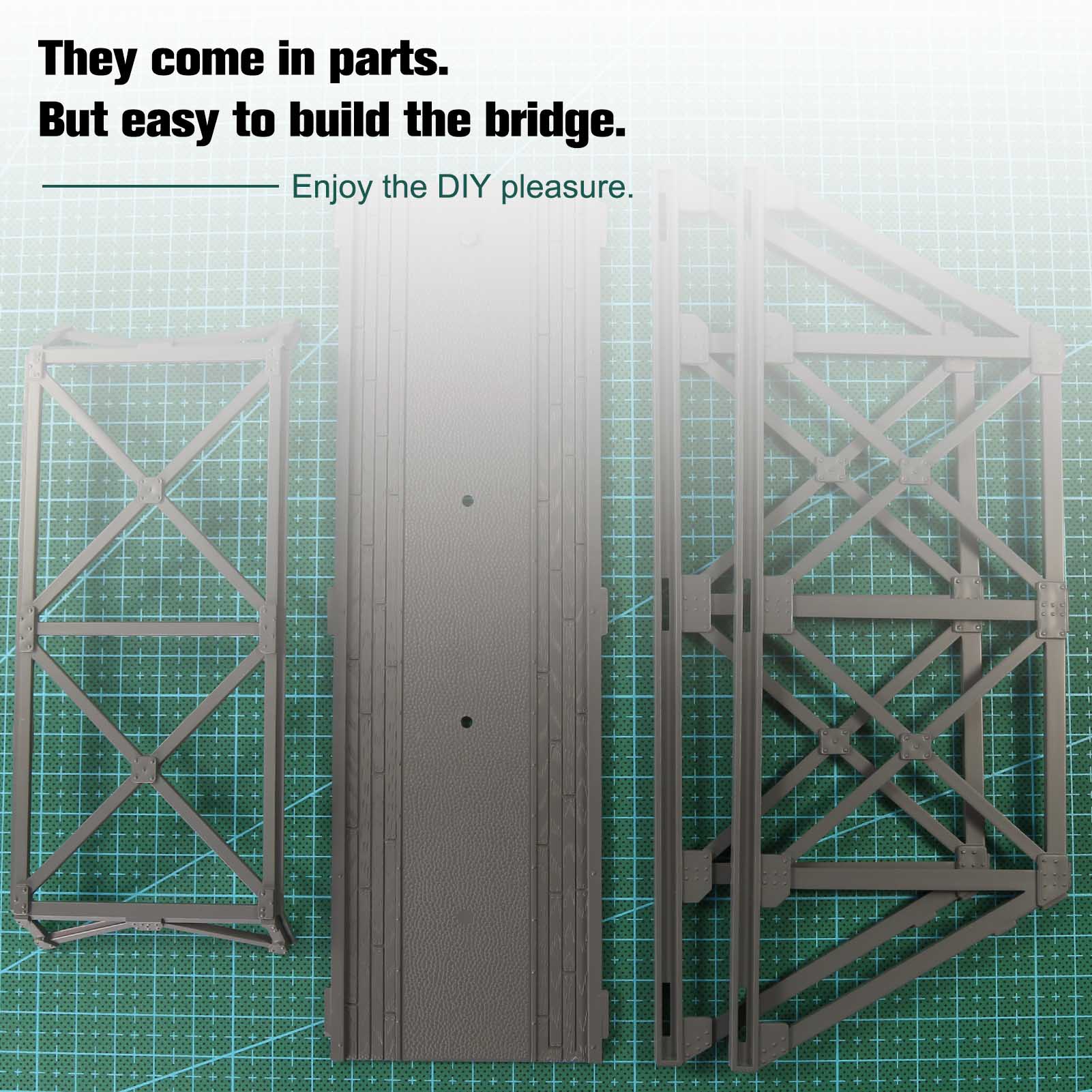 Kit de Ponte Ferroviária de Al - Model Kit Train avaliação e preço