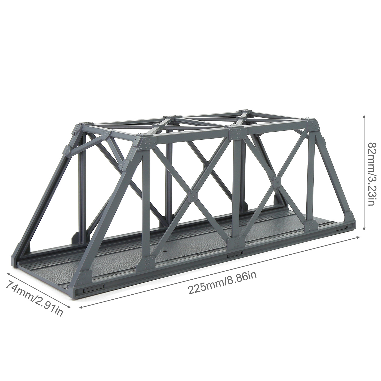 Kit de Ponte Ferroviária de Al - Model Kit Train avaliação e preço