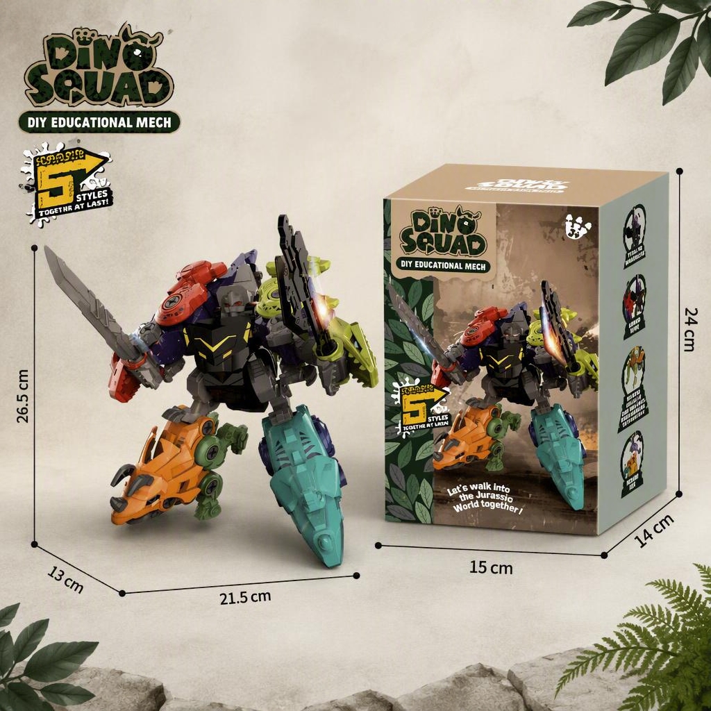 5 em 1 crianças montagem dinos - Model Kit Dinosaur Bandai avaliação e preço