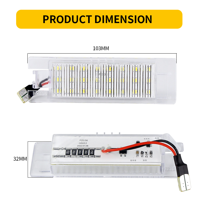 2 pçs canbus led luz da placa  - Model Kit Alfa Romeo avaliação e preço