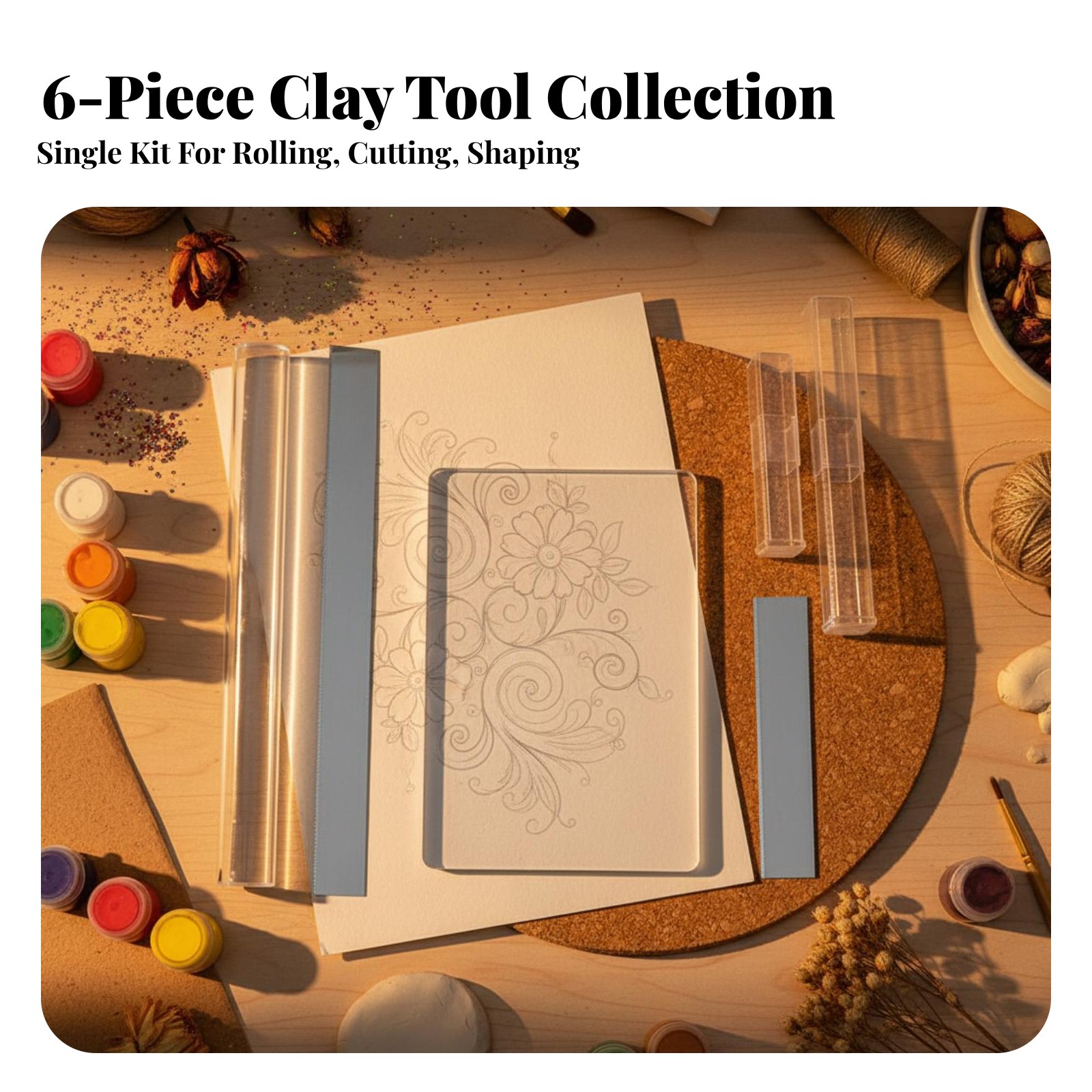 Kit de 6 Peças de Cilindros e  - Model Kit Tool Set avaliação e preço