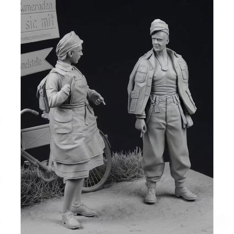 Figuras de Resina em Escala 1/ - Model Kit Horse avaliação e preço
