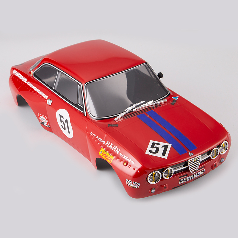 Killerbody-Carro de turismo RC - Model Kit Alfa Romeo avaliação e preço