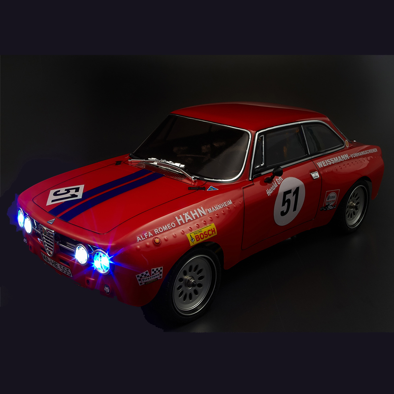 Killerbody-Carro de turismo RC - Model Kit Alfa Romeo avaliação e preço